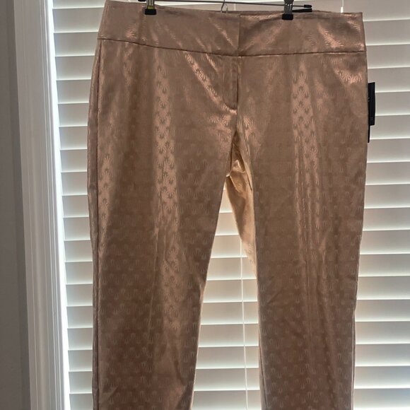 Alfani Ankle Tummy Control Rose Shimmer 16 - Picture 4 of 13